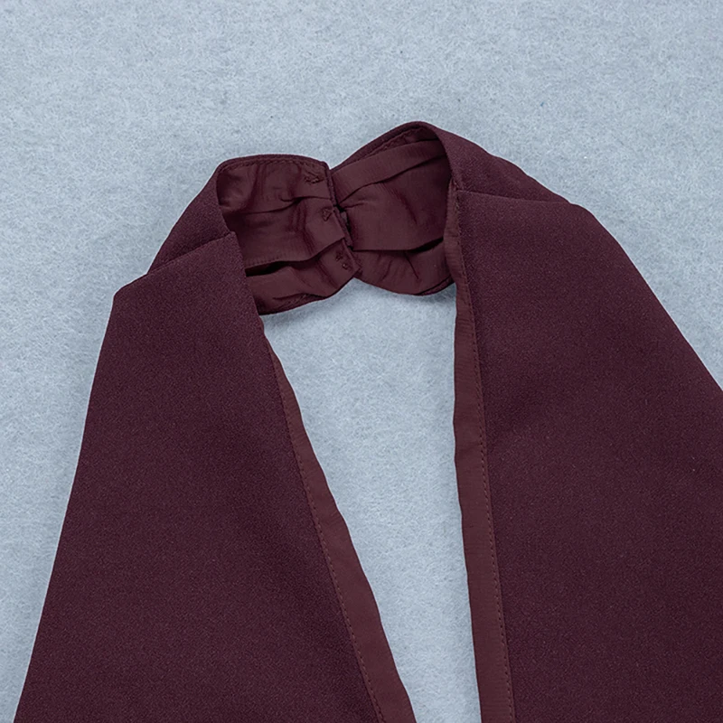 

Fashion Women Dress High Quality Sleeveless Deep V Neck Celebrity Party Dresses Sexy Backless Midi Vestidos Wholesale