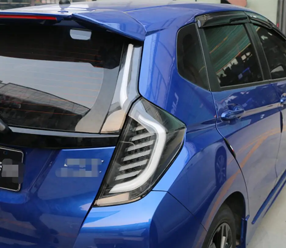Автомобильный Стайлинг светодиодный задний фонарь для Honda FIT хвост светильник в