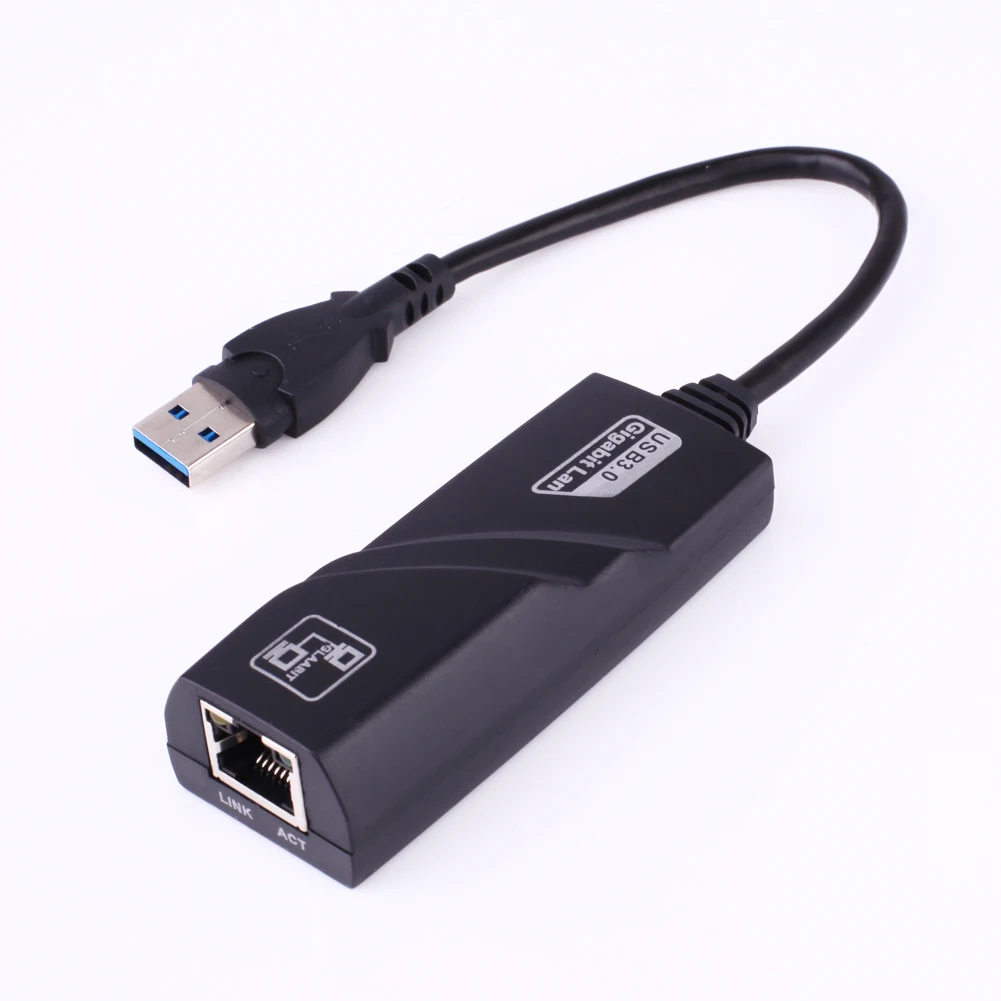 USB 3,0 к rj45 сетевой карты Gigabit Ethernet-адаптер для ноутбука для ПК, планшета Windows XP Mac OS 10/100/1000 Мбит/с
