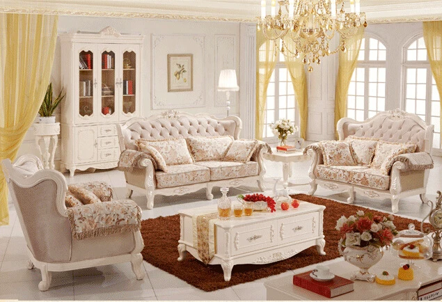 2015 Фошань мебель гостиной комплект диванов Честерфилд белый кожаный диван |