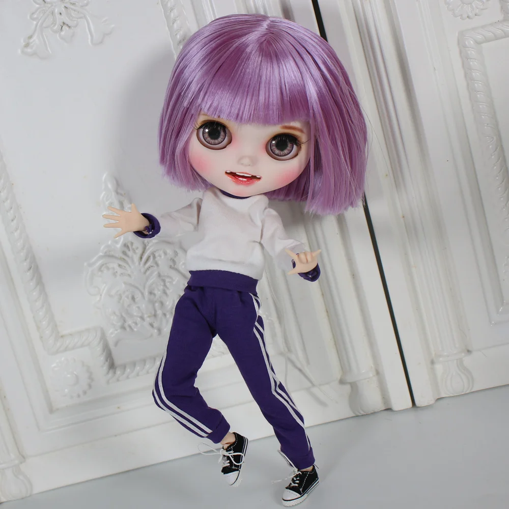 ICY Nude Blyth кукла открытый рот с зубами резные губы матовые лица суставы тела сонные глаза 1/6 bjd, licca, jerryberry, pullip