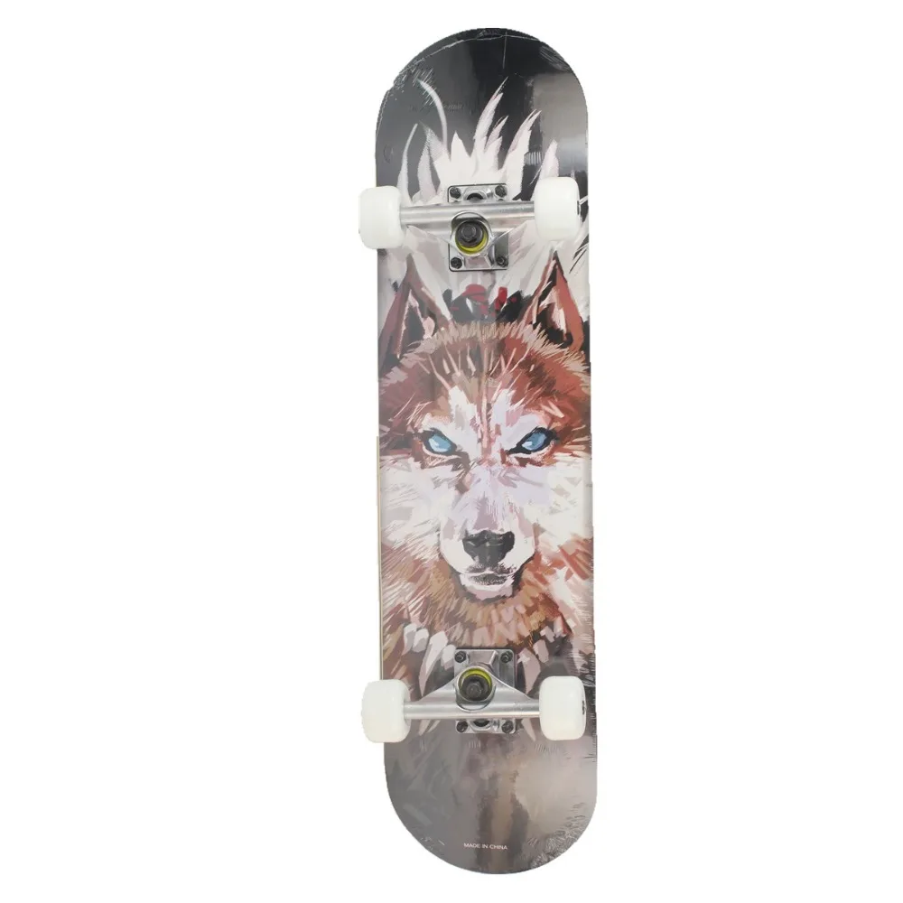 Клен дерево четыре колеса профессиональные деревянные скейтборды лонгборд