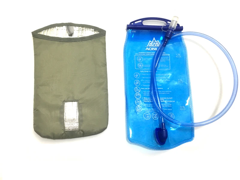 AONIJIE 1L/1.5L/2L сумка для мочевого пузыря PEVA Гидратация мочевого пузыря Велоспорт Туризм Кемпинг бег пакет сумка для воды