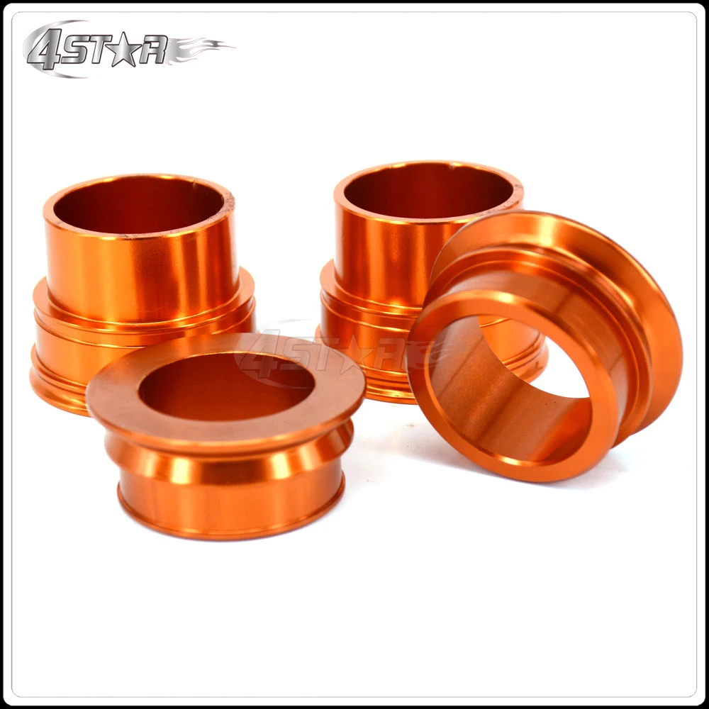

Motorbike CNC Billet Front And Rear Wheel Hub Spacers For KTM SX SXF XCF 125 150 200 250 300 350 400 450 2013-2014 Dirt Bike