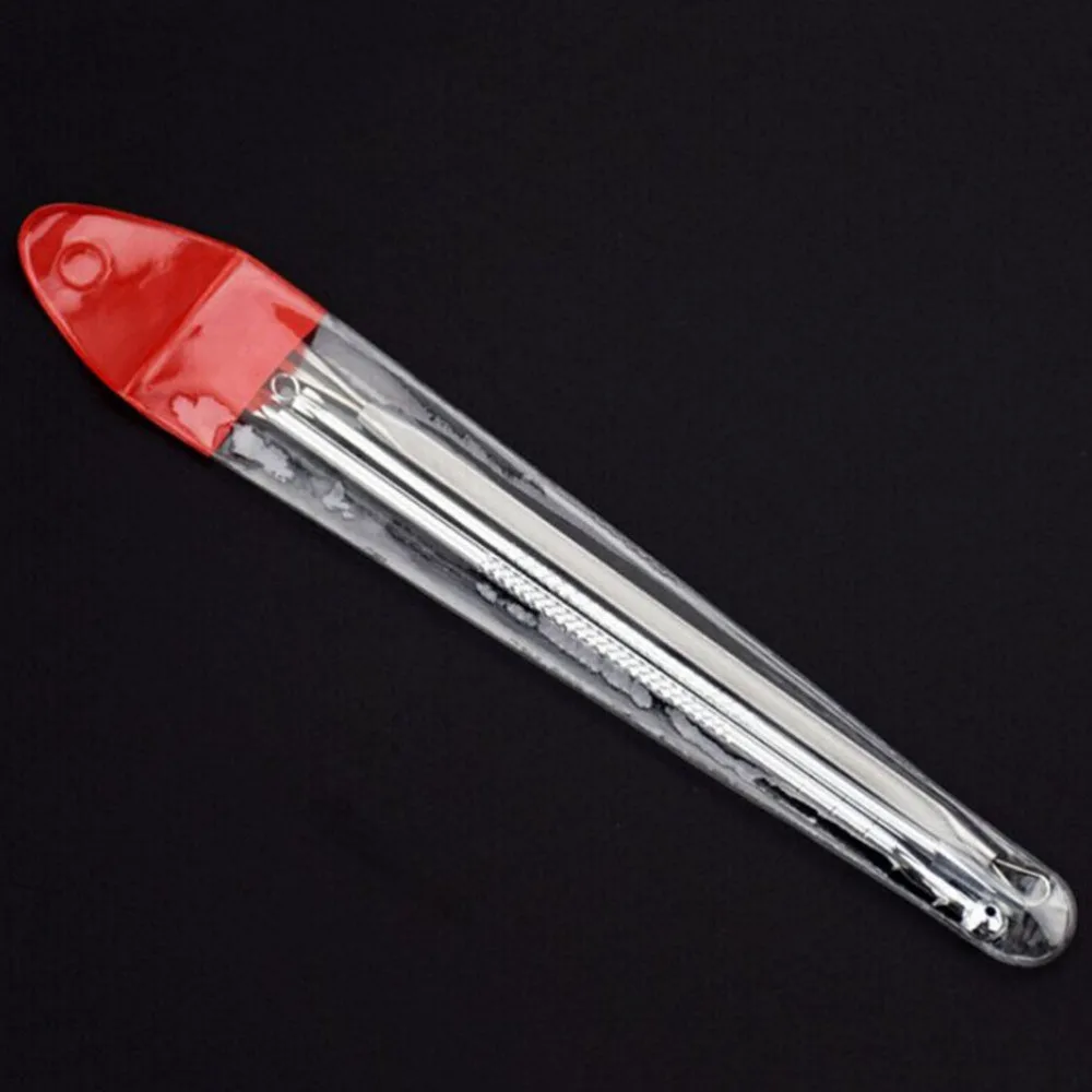 3 шт./компл. Комедон экстрактор из нержавеющей иглы антибактериальное Очищение