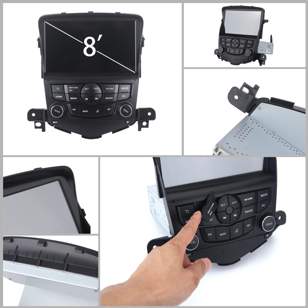 8 &quotстерео головное устройство gps для Chevrolet Cruze 2008 2009 2010 2011 2012 2013 навигации 4 Gb + 32