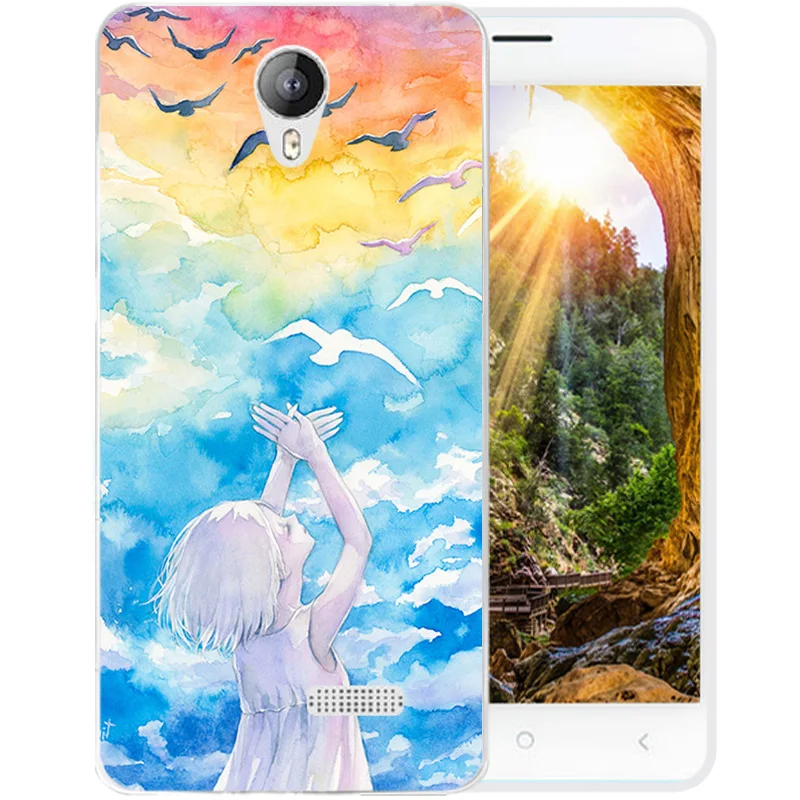 Модные звездное небо Телефон чехол для Lephone t16 Милые случаях Мультфильм задняя
