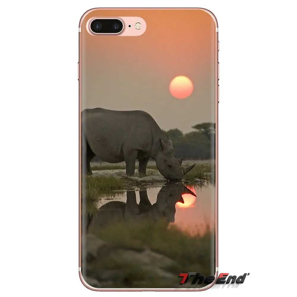 Чехлы для HTC One U11 U12 X9 M7 M8 A9 M10 E9 Plus Desire 630 530 626 628 816 820 830 Rhinoceros Dicerorhinus World Rhino Day |