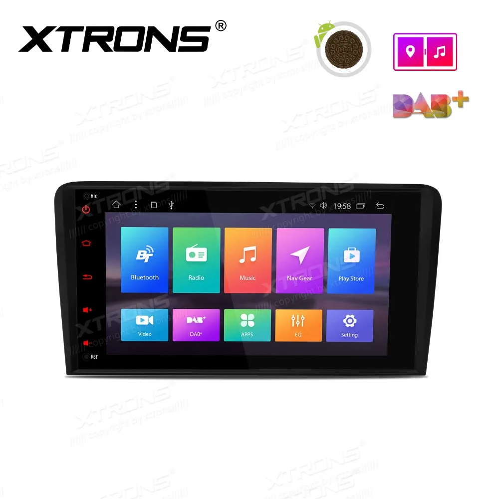XTRONS 8 ''Android 1 Автомобильный плеер радио GPS RDS OBD без DVD для Audi A3 2003 2004 2005 2006 2007 2008 2009