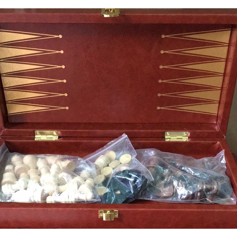 BSTFAMLY из искусственной кожи набор шахматных фигур портативная игра международных