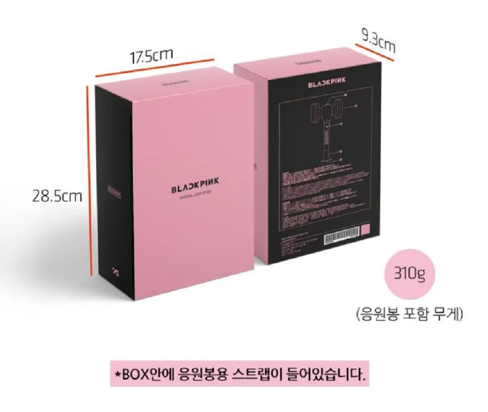 KAWAII официальный BLACKPINK LIGHTSTICK BLINK BByong Kpop Stick лампы Led концертный фонарь хип хоп Lightstick толстовки