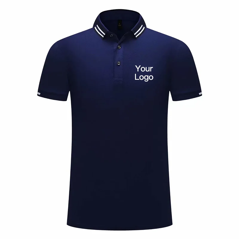 

New Brand Clothing Men Polo Shirt Cotton Short Sleeve Shirt Unisex Jerseys Custom Print Design Logo Shirts Tops For Team Company
