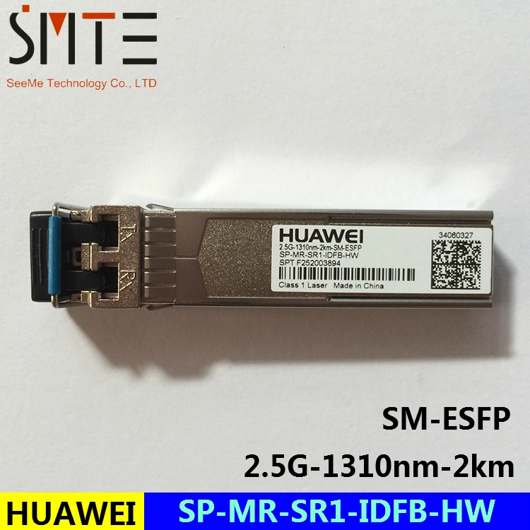 

HW SP-MR-SR1-IDFB-HW 2.5G 1310nm 2km SM ESFP fiber optical transceiver