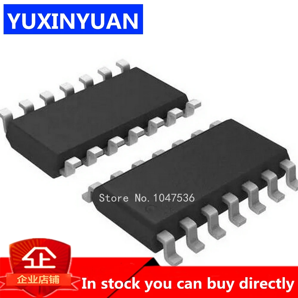 10 шт./лот 74HCT14 74HCT14D SN74HCT14D SOP14-3.9MM Новый оригинал