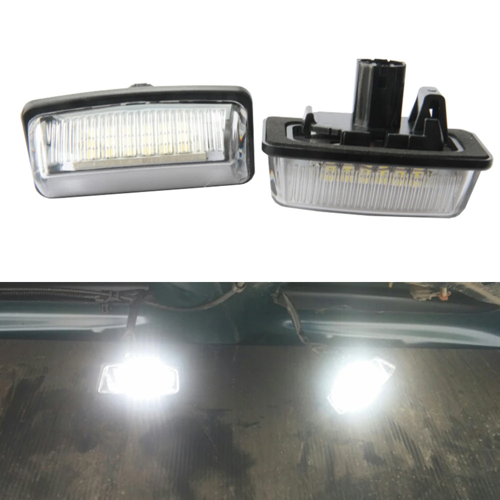 2 шт. светодиодный номерной знак светильник с составной детали спирального