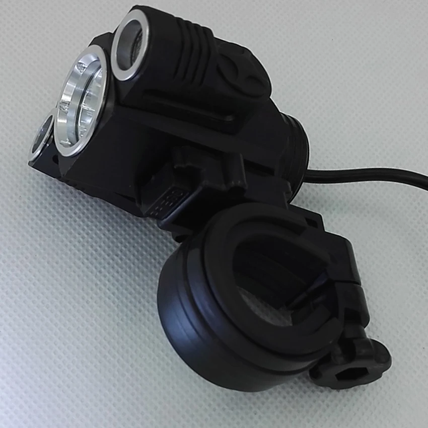 Walkefire 5000lm 3 светодиодная передняя фара для велосипеда Перезаряжаемые светодиодный светильник Перезаряжаемые горы Mtb велосипедные аксессуары лампы+ 18650 Батарейный блок