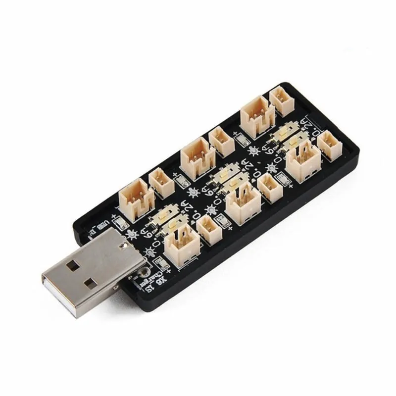 Новейшая 6 канальная зарядная плата адаптер USB 3 8 в 1S LiHv Lipo для зарядки