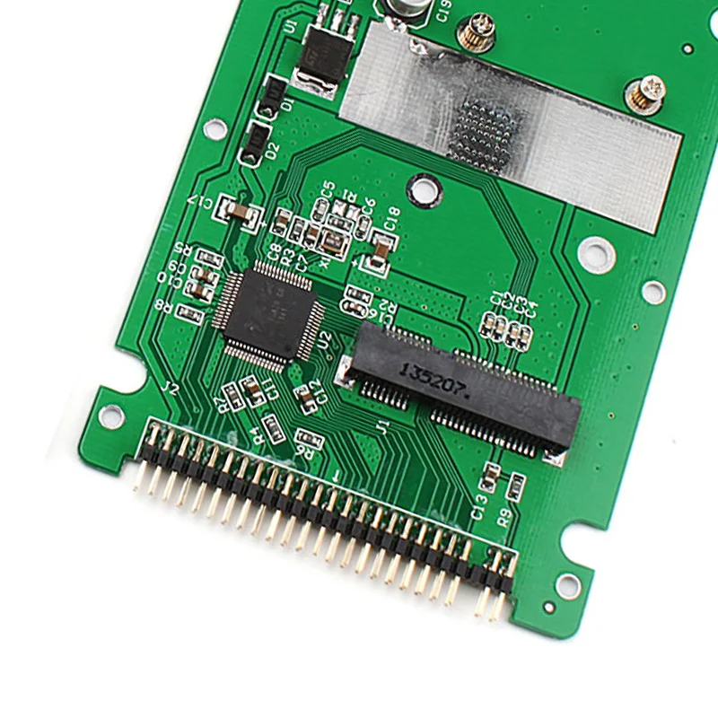 Новый ST6008C мини SATA mSATA SSD на 44pin IDE адаптер с Чехол как 2 5 &quotHDD SINTECH #74203|ide adapter|mini satasata