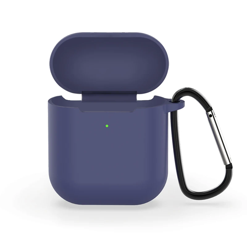 Противоударный чехол для наушников AirPods 2, ТПУ, силикон, Bluetooth, беспроводная защита для наушников, чехол для Apple Airpods, чехол