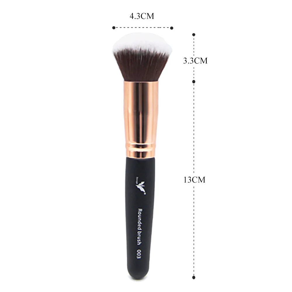 SANIYE, мягкая округлая кисть, основа для макияжа лица, кисть для пудры, кисть для румян, косметическая кисть для растушевки, инструмент A003