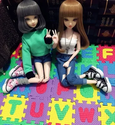 3,5 см мини кукольная обувь для Blyth 1/6 кукла азон Pullip Dal парусиновая обувь кроссовки повседневная обувь для куклы 30 см
