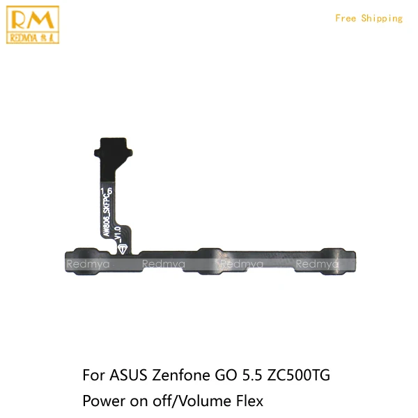 10/шт для Asus Zenfone Go 4.5 ZC451GB 5.0 ZC500TG Мощность на кнопку выключения Swtich Сторона Кнопка