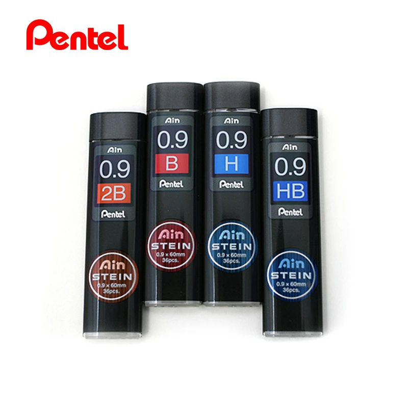 LifeMaster Pentel Stein усиленный кремниевый карандаш 0 9*60 мм HB B 2B для механических
