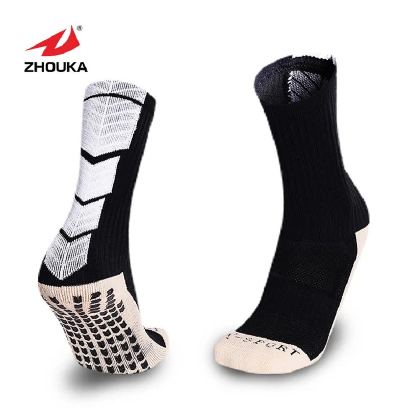 2019 Men Summer Running Cotton Rubber Socks Football Soccer High Quality Anti Slip Breathable Women Cycling |