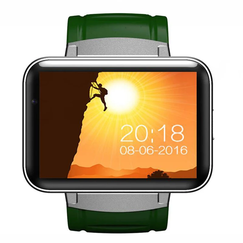 Новейшее DM98 Смарт-часы MTK6572 Dual core 2 дюймов HD ips светодиодный Экран 900 мА/ч Батарея 512