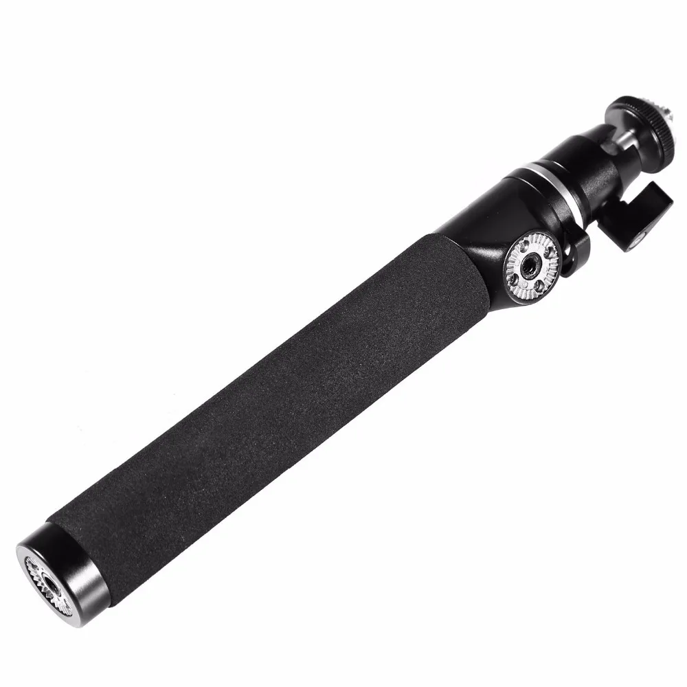 Выдвижная селфи палка монопод для Gopro Hero экшн-камеры алюминиевый сплав селфи палка с 1/" винт для DJI OSMO стабилизатор