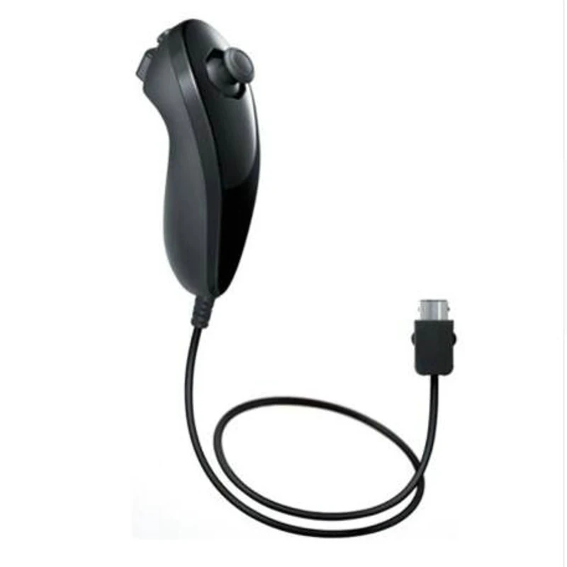

5 Colors Game controller nunchuk nunchuck controller remote for Nintendo for Wii Silicone Case support drop shipping