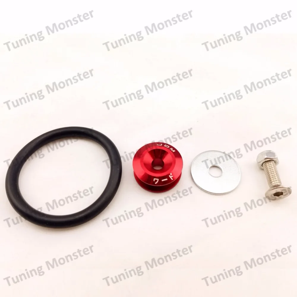 Бесплатная доставка алюминиевый бампер JDM ДЛЯ быстроразъемных шайб для Honda Civic