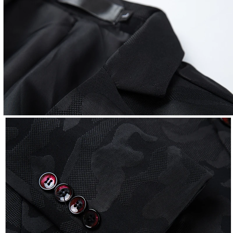 MIACAWOR Новые повседневные мужские блейзеры блейзер на одной пуговице мужской