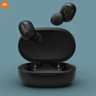 Xiaomi Redmi Airdots TWS Bluetooth стерео бас синий зуб 5,0 с микрофоном Handsfree Ea rbuds AI управление