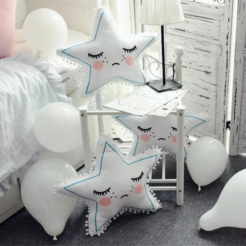 Большой Корона Форма для маленьких девочек Подушки детские мягкие Детские