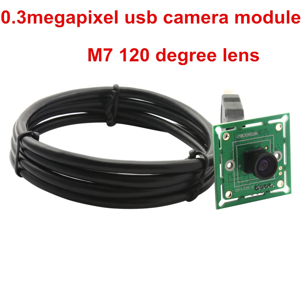 ELP 300K пикселей VGA USB2.0 OmniVision OV7725 цветной CMOS сенсор 60fps USB модуль камеры с