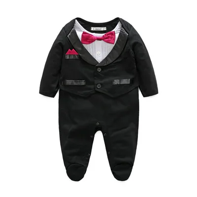 HY273-Black Kimocat/Одежда для новорожденных мальчиков и девочек; детские комбинезоны с длинными рукавами; Одежда для Хэллоуина; Детский комбинезон для малышей - Цвет: HY273-Black