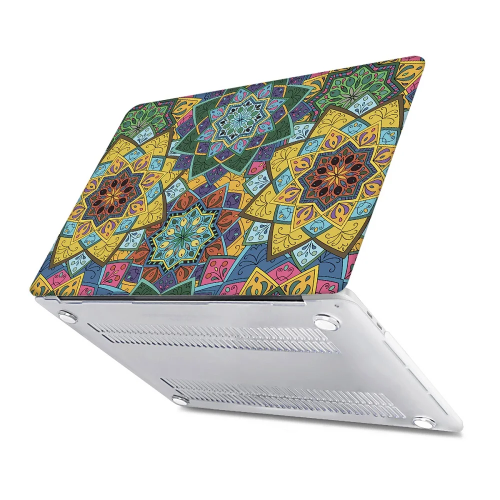 Чехол для ноутбука с цветочным принтом Мандала датура для MacBook Air 13 A1932/air 13 A1466 Pro 13,3 15 Touch Bar A2159 A1932