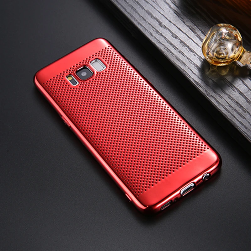 Yiesom для Samsung Galaxy S8 плюс В виде ракушки Роскошные Дышащие Мягкие TPU силиконовый