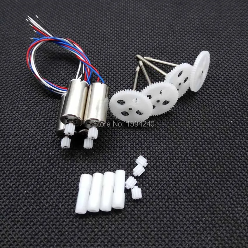 Запасные части для двигателя Syma X5UC X5UW, моторы x5uw x5uc, комплект деталей для РУ дрона