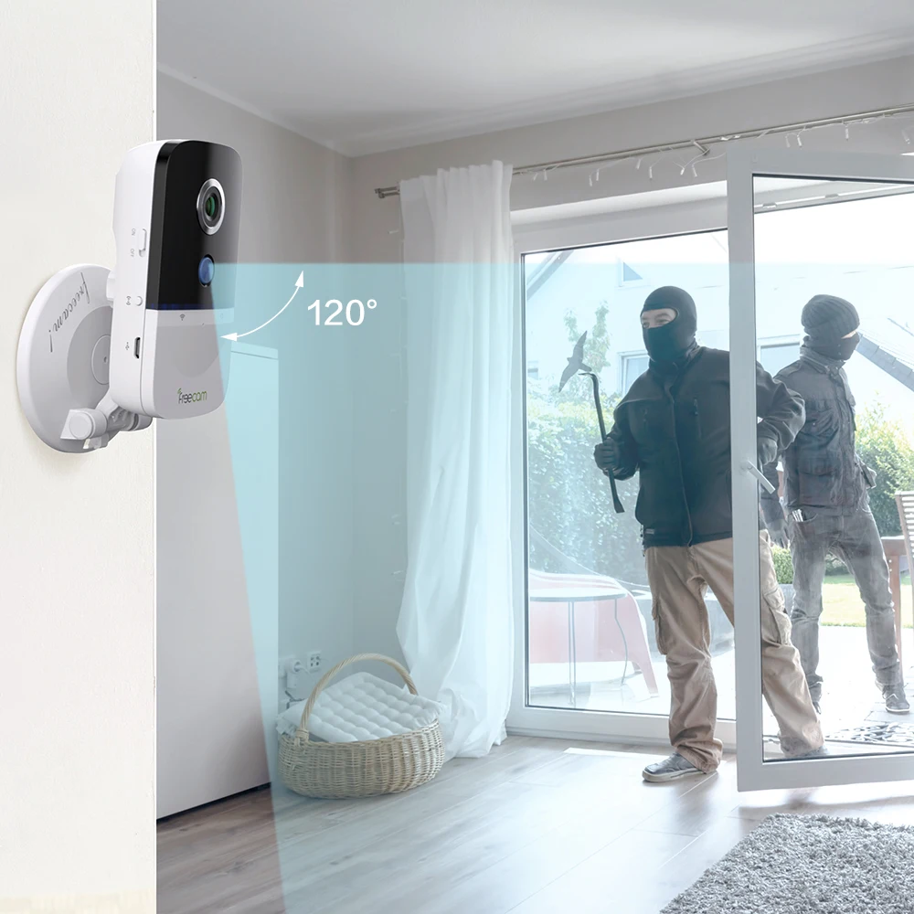 Freecam домашняя ip-камера безопасности Мини Wifi Детский Монитор 1080 P HD Обнаружение движения двусторонний разговор ночное видение камера наблюдения L890