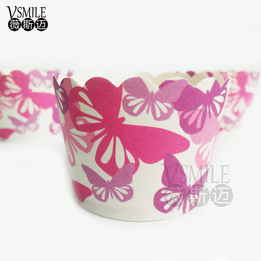 100 шт. розовая бабочка сердце слон белый горошек кошки динозавр цветы Сова