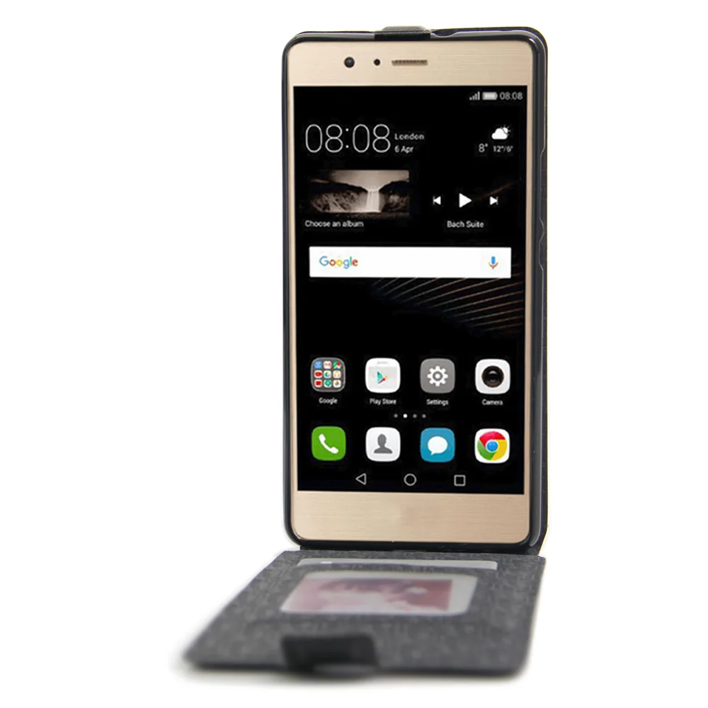 Для Huawei P9 lite/G9 LITE 5 2 дюйма чехол для телефона Вертикальный G9 Lite Флип вверх и вниз