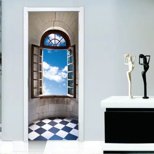 3D стены Стикеры наклейка Книги по искусству Decor Виниловые Съемный росписи Плакат