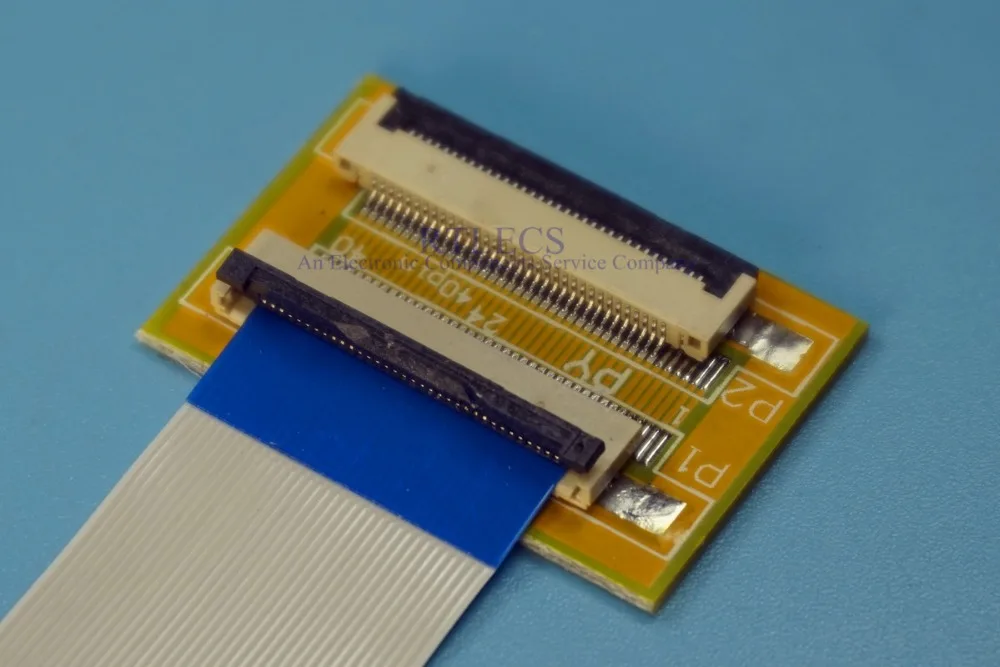 2 комплекта 34 Pin до 34 Pin 0,5 мм шаг FPC кабель плата-удлинитель адаптер PCB FFC кабель 100 200 500 мм те же стороны