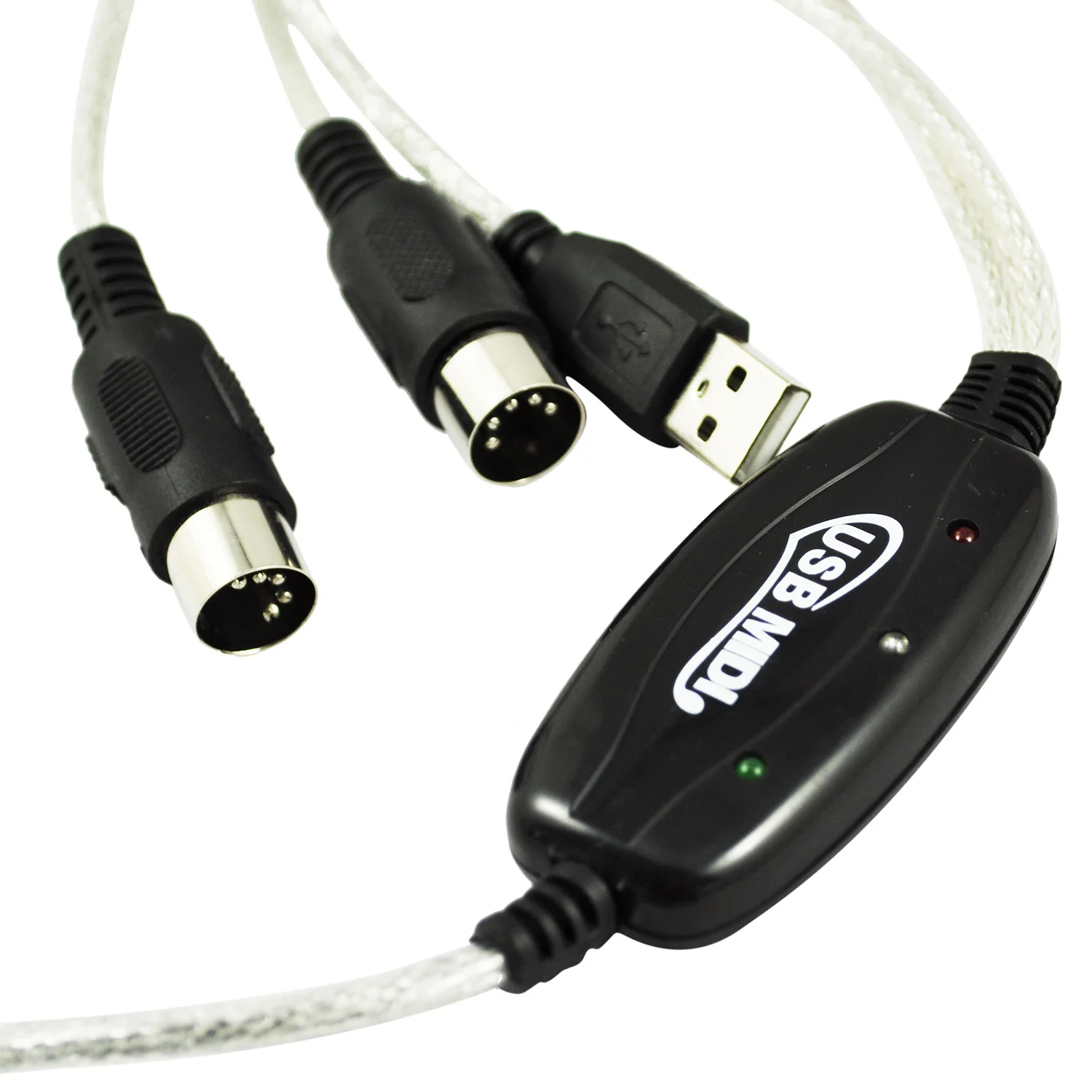USB MIDI кабель адаптер для музыкальной клавиатуры портативных ПК XP Vista mac | Спорт и