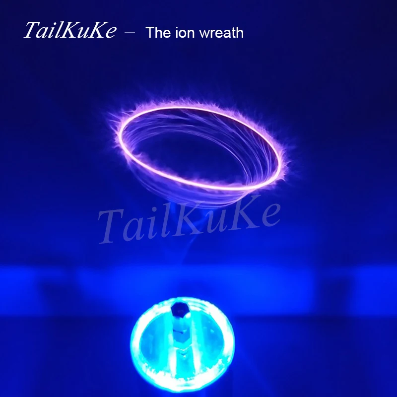 Tesla Coil Put музыкальная ионная ветряная мельница венок разные огни беспроводная