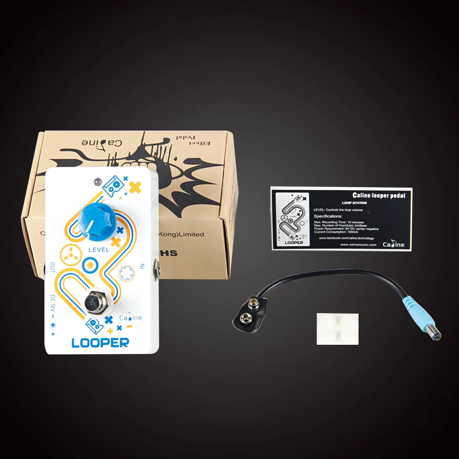Новинка Caline Looper CP 33 гитарные педали аксессуары для гитары электробас гитарная