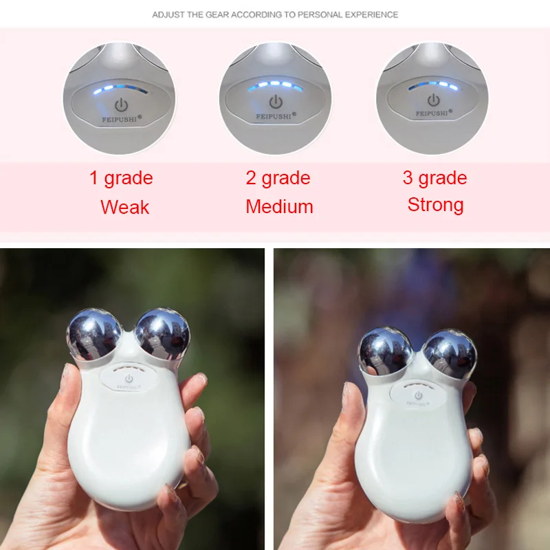 Мини машина для подмолаживания кожи с микротоком usb погрузчик лица устройство