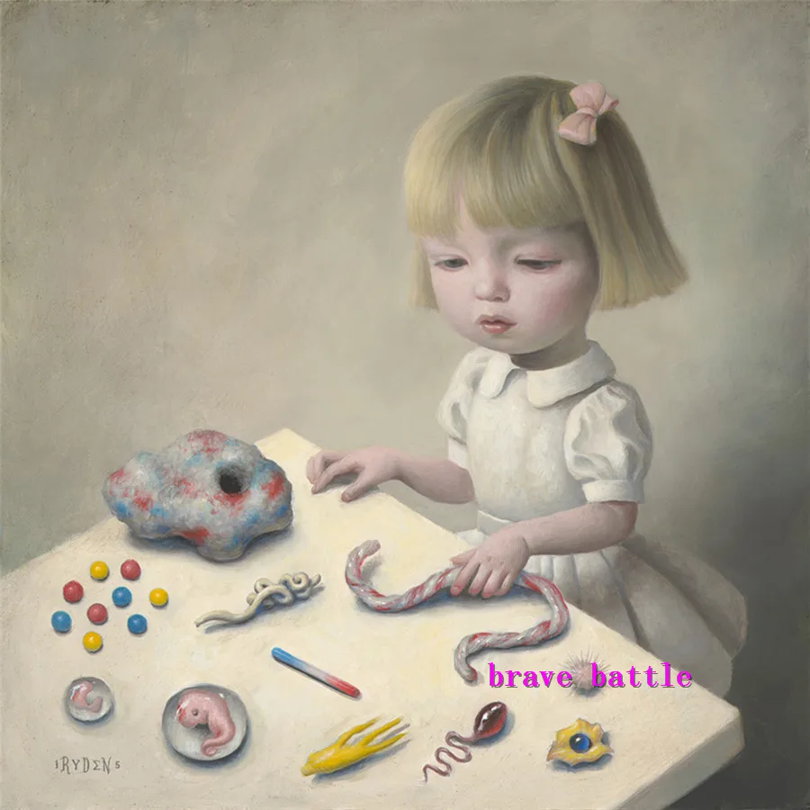 Mark Ryden детский необычный холст для живописи Тёмный мир гостиная спальня домашний